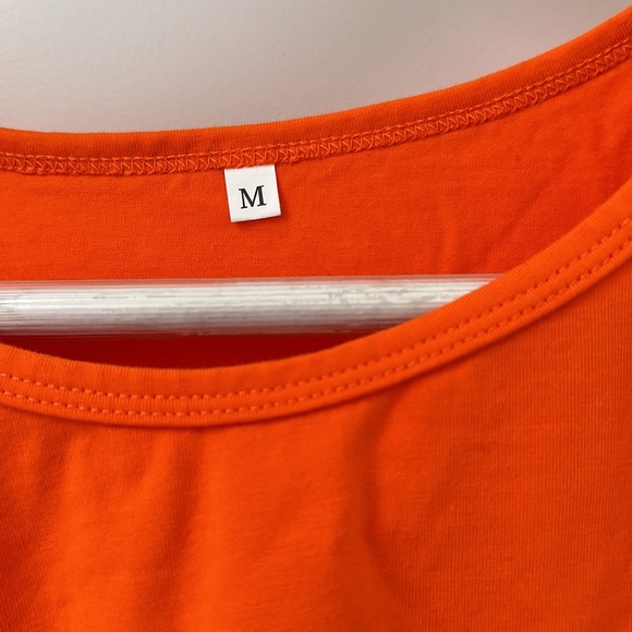 Maternity pumpkin top - Picture 3 of 4